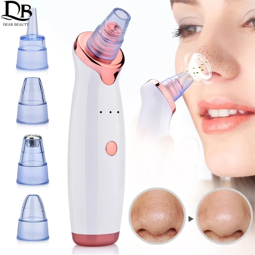Pore Cleaner Nose Blackhead Remover Face Deep T Zone Acne Pimple Removal Vacuum Suction Diamond Beauty Care SPA Tool Skin 26