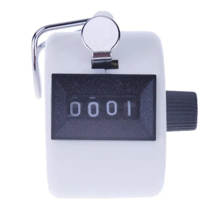 Counter 4 Digit Number Counters Plastic Shell Hand held Finger Display Manual Counting Tally Clicker Timer Points Clickers SN3053