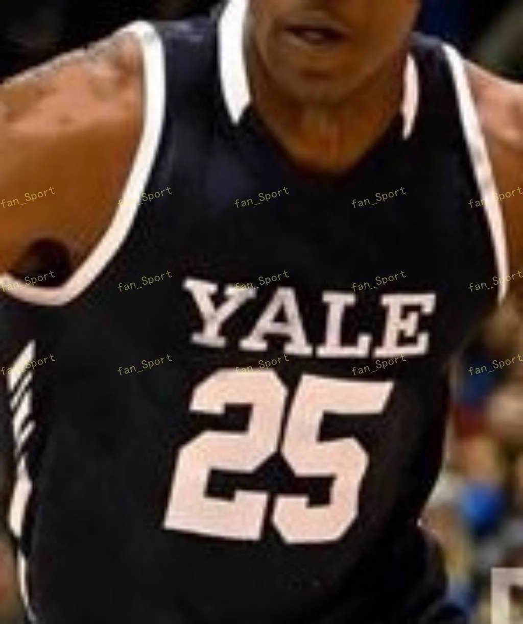 Basketball Nik1 NCAA Yale Basketball Jersey 10 Matthue Cotton 11 Michael Feinberg 14 Jameel Alausa 20 Paul Atkinson Custom Stitched