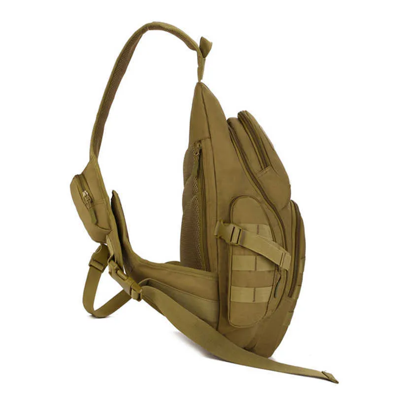 35L Men's Tactical Backpack,Waterproof Military Shoulder Bag,Outdoor Chest Bag for Hiking Camping Equipment,Hunting Backpack Men Y0721