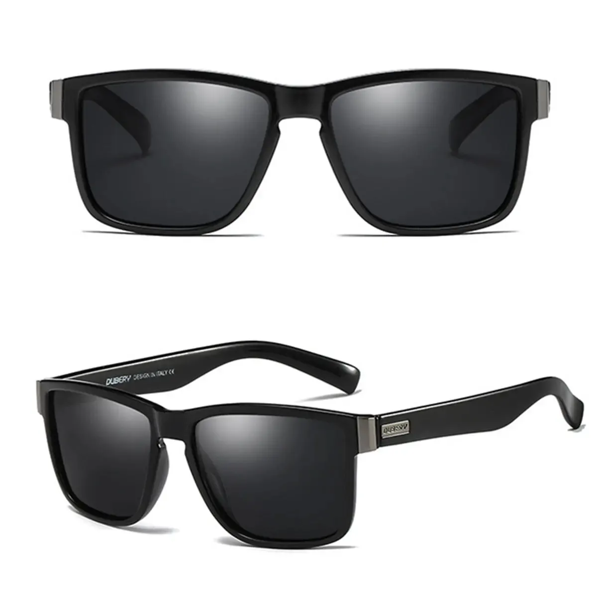 UV400 поляризованные очки вождение спортивных солнцезащитных очков черный зеленый синий с коробкой