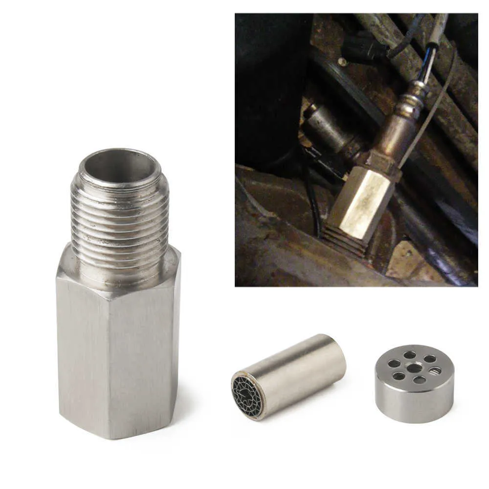 Adaptateur/Espaceur Capteur O2 M18x1.5 - Simulateur Catalytique Pour Éviter Voyant Moteur (CEL)