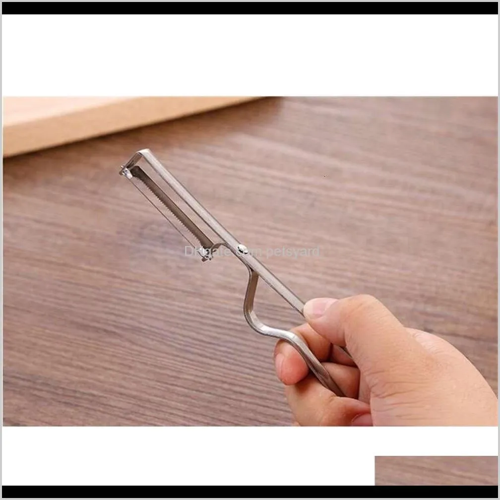 stainless steel potato peeler fruit peeler vegetable spud speed slicer cutter multi-purpose vegetable peeler high quality kitchen tool