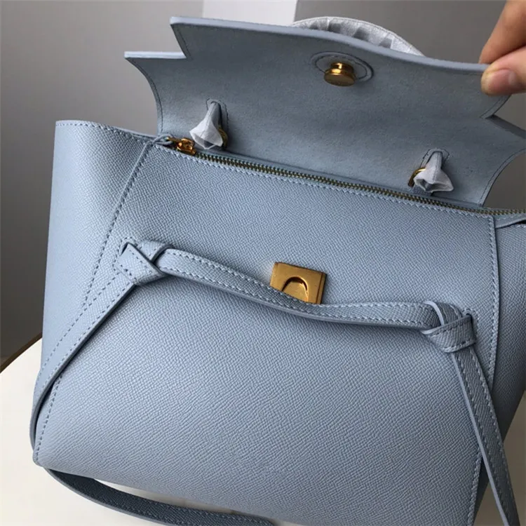Ins facebook style vintage women lady totes bags handbags real leather with full logo package C4900