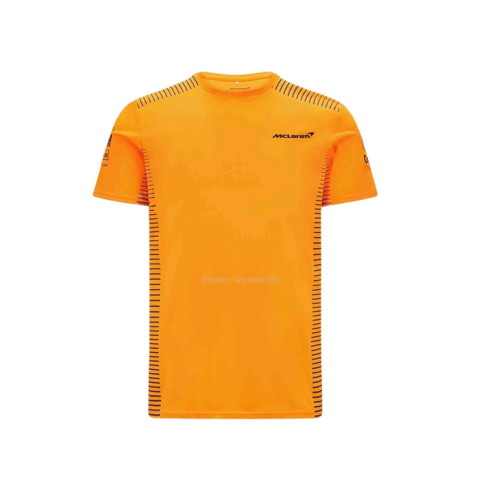 T-shirt F1, nouvelle chemise de formule 1, site officiel, T-shirt, uniforme de l'équipe McLaren, combinaison de course de MOTO, haut d'équitation, 2021