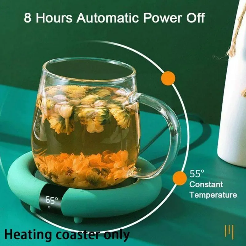 New Coffee Mug Warmer for Home Office Desk Use Electric Beverage Cup Warmer  Heating Coasters Plate