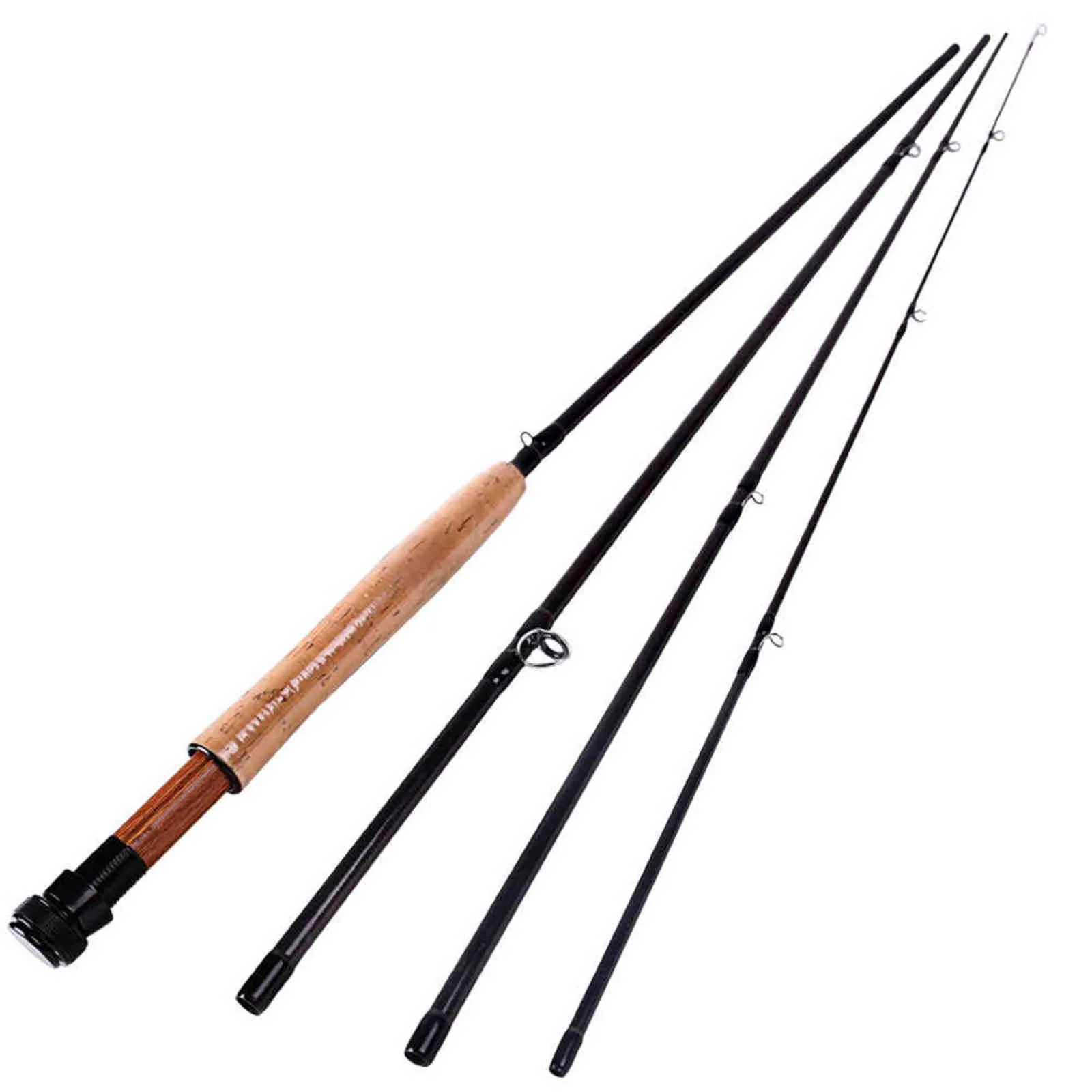Sougayilang Fast Action  Fly Rods Set With Carbon Fiber Pole
