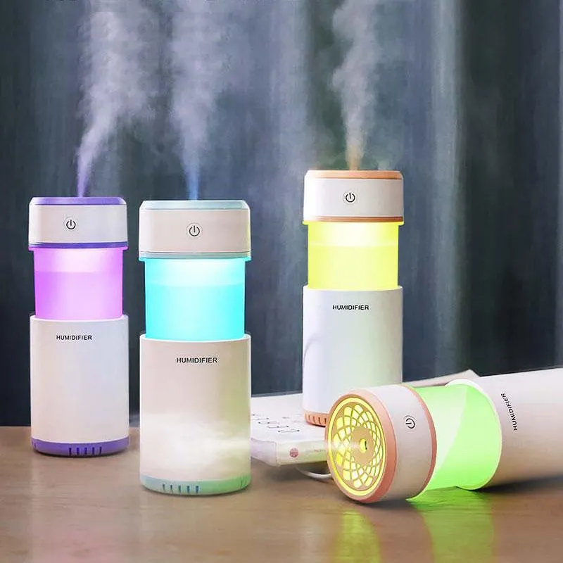 Mini USB Portable Aromatherapy Essential Oil Diffuser Humidifier for Home Car Bedroom Aroma Air Diffusers 200ml Mist Maker Gifts
