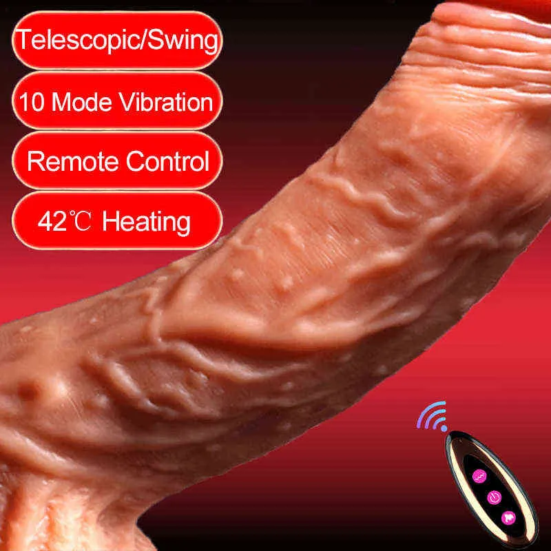 NXYVibrator Vibrator for Women Sextoy Heating Dildo Penis Vibrators Female Masturbators Big Telescopic Swing Erotic Toy Sex Toys Couples 1123