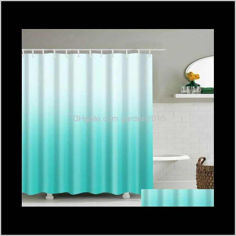 modern home decor simply geometric wave stripe mesh geometry shower curtains fabric waterproof polyester bathroom curtain