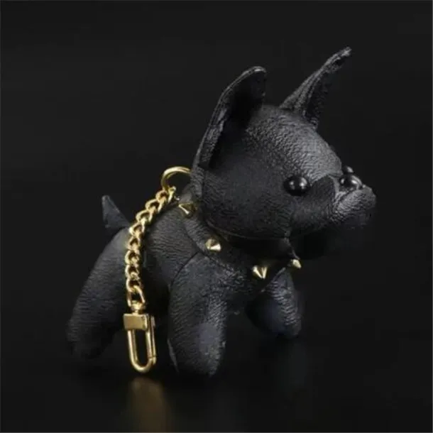 Toppkvalitet nyckelringar Fashion Purse Pendant Bags Dog Design dockkedjor Key Buckle Keychain