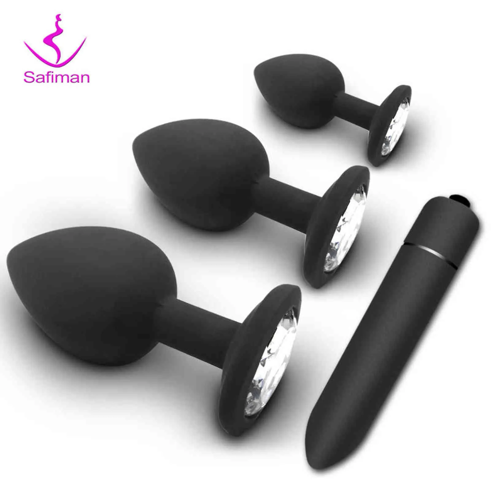 NXY Anal Oyuncaklar Yumuşak Silikon Anal Fiş Prostat Masaj Aleti Yetişkin Eşcinsel Ürünleri Mini Erotik Mermi Vibratör Seks Oyuncağı_voghion.com