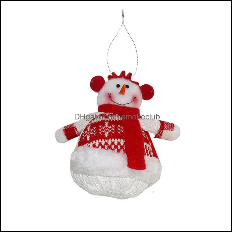 Chuangda Christmas Tree Decoration Santa Claus Snowman Home 0014