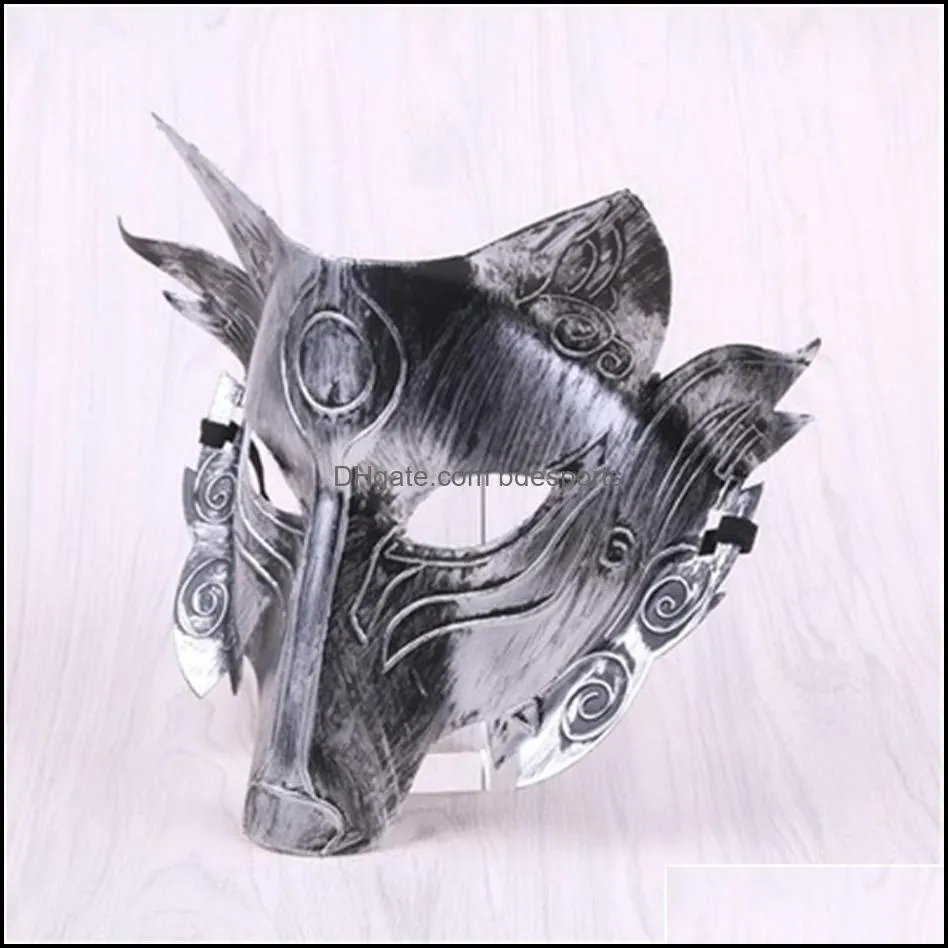 Thick Wolf Mask Horror Costume Wolves Masks Halloween Masquerade Party Decoration Adult Children a01