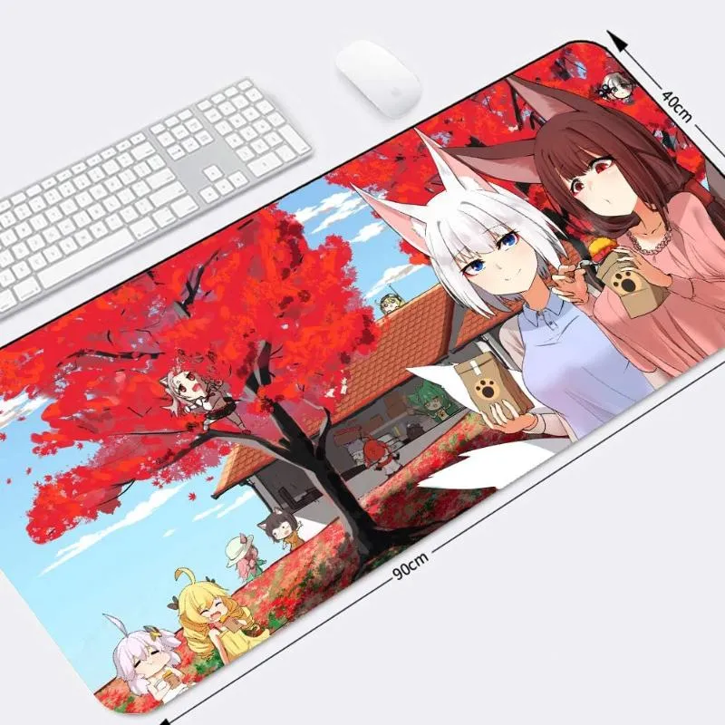 Mouse Pads & Wrist Rests Azur Lane Kaga Akagi Pad Apply Anime Large