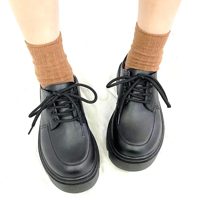 Satış tıknaz topuklu platform gündelik pompalar ayakkabılar kadın ayakkabı bağları eğlence ayakkabı elbise