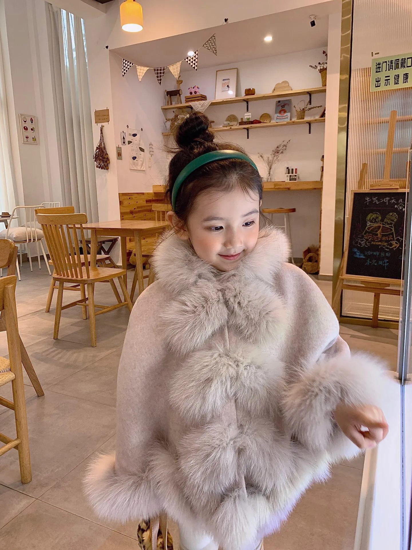 Baby poncho winter sales coat