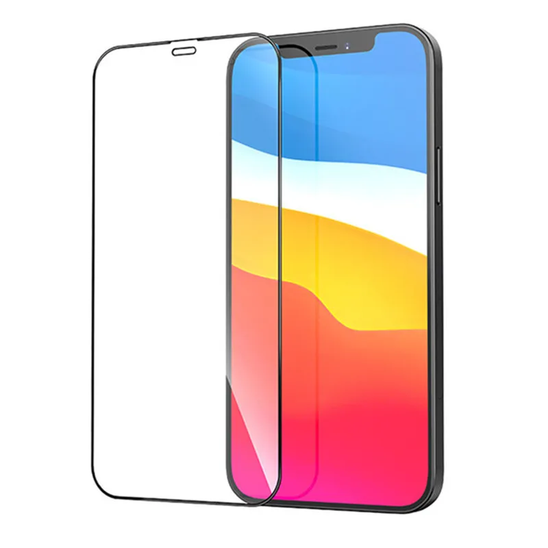 Edge Curve Full Cover Tempered Glass Screen Protector for samsung A02S Cricket Ovations 2 Wiko Ride 3 with paper package