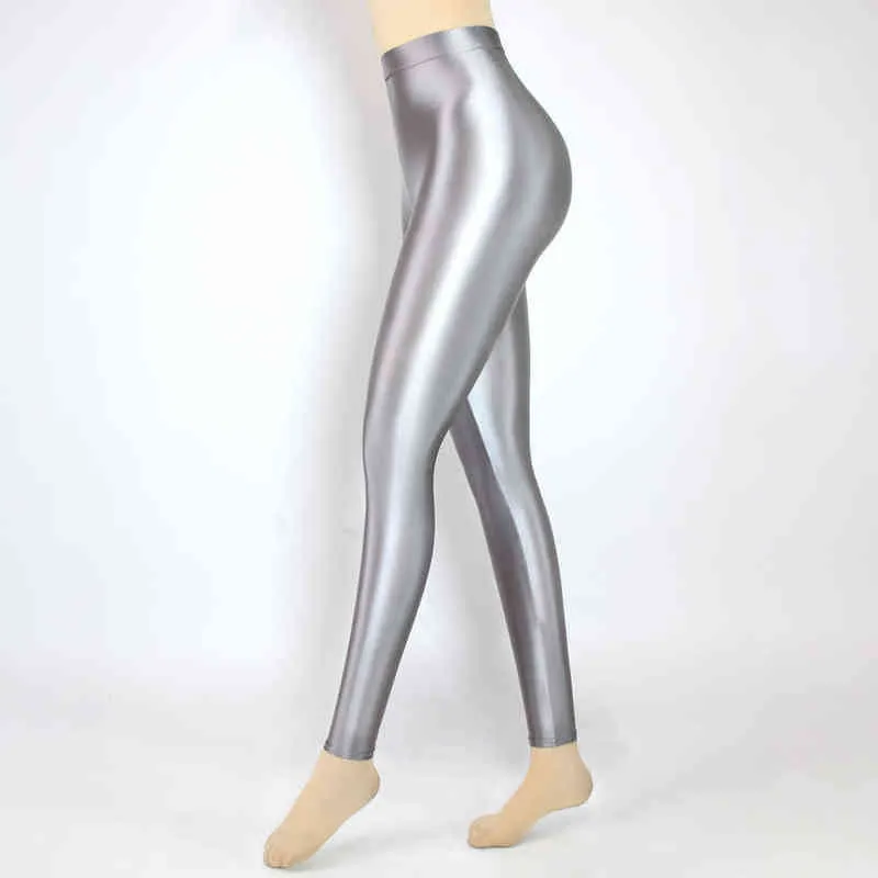 Lunamy Satin Glossy High Top Leggings For Women Elasticity Capri Pants For  Sport, Fitness, Yoga Opaque Shiny Japanese 3 4 Tights Womens H1221 From  Mengyang10, $29.13