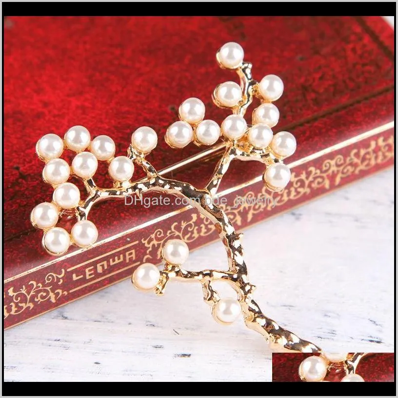 jewelry natural pearl brooches real freshwater large brooches wedding bouquets for women dff0623