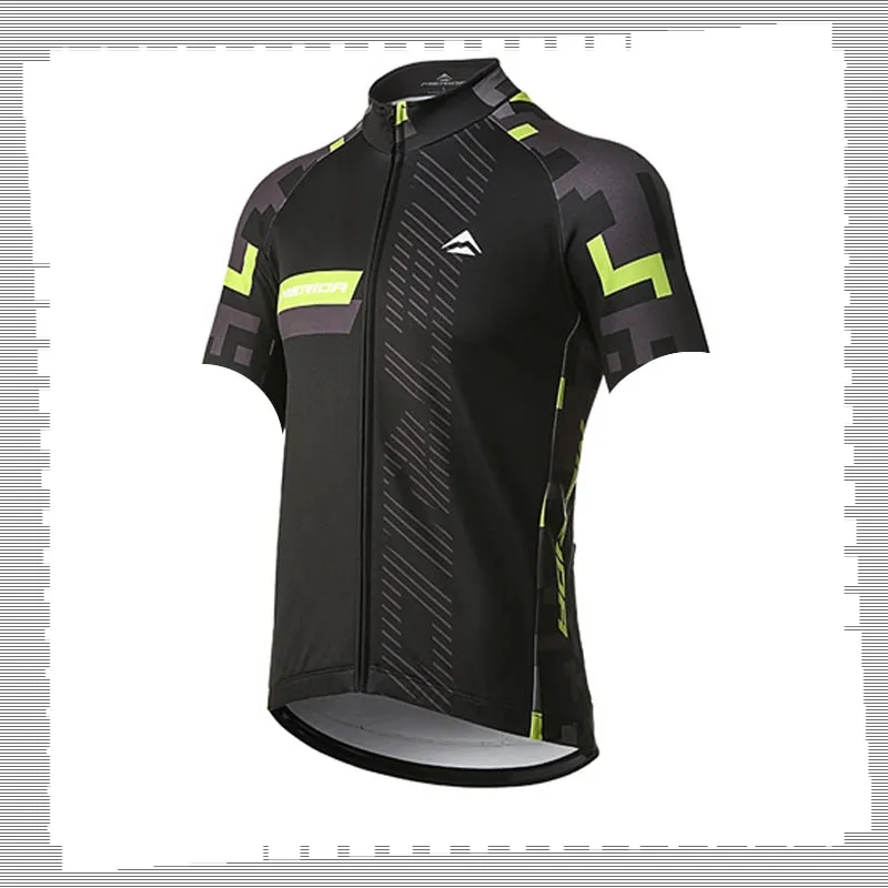 Maglia da ciclismo Pro Team MERIDA Uomo Estate quick dry Uniforme sportiva Mountain Bike Camicie Bici da strada Top Abbigliamento da corsa Abbigliamento sportivo da esterno Y21041242