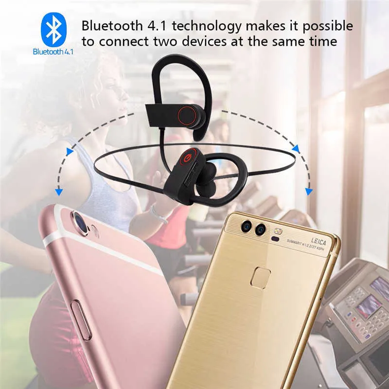 Approvisionnement En Gros Casque Bluetooth Fitness Running Sport Bluetooth  Écouteur Basse Bluetooth Casque Stéréo Avec Micro Pour Iphone X 8 6 7  Samsung S9 De Zyggood, 10,91 €