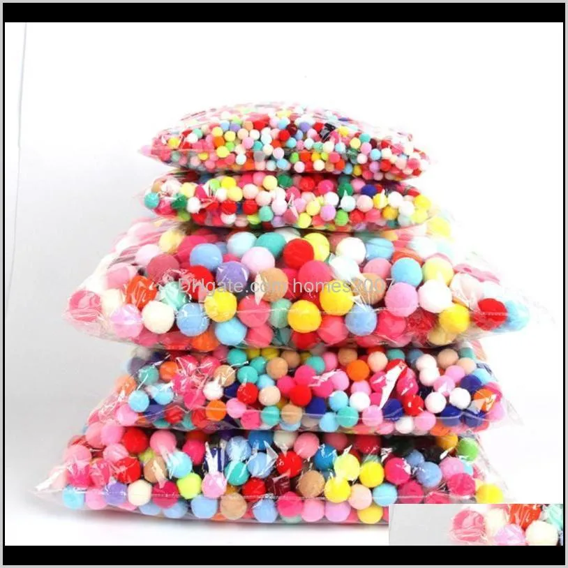 1000pcs polyester diy material costume accessories elastic plush for kids art pendant necklaces