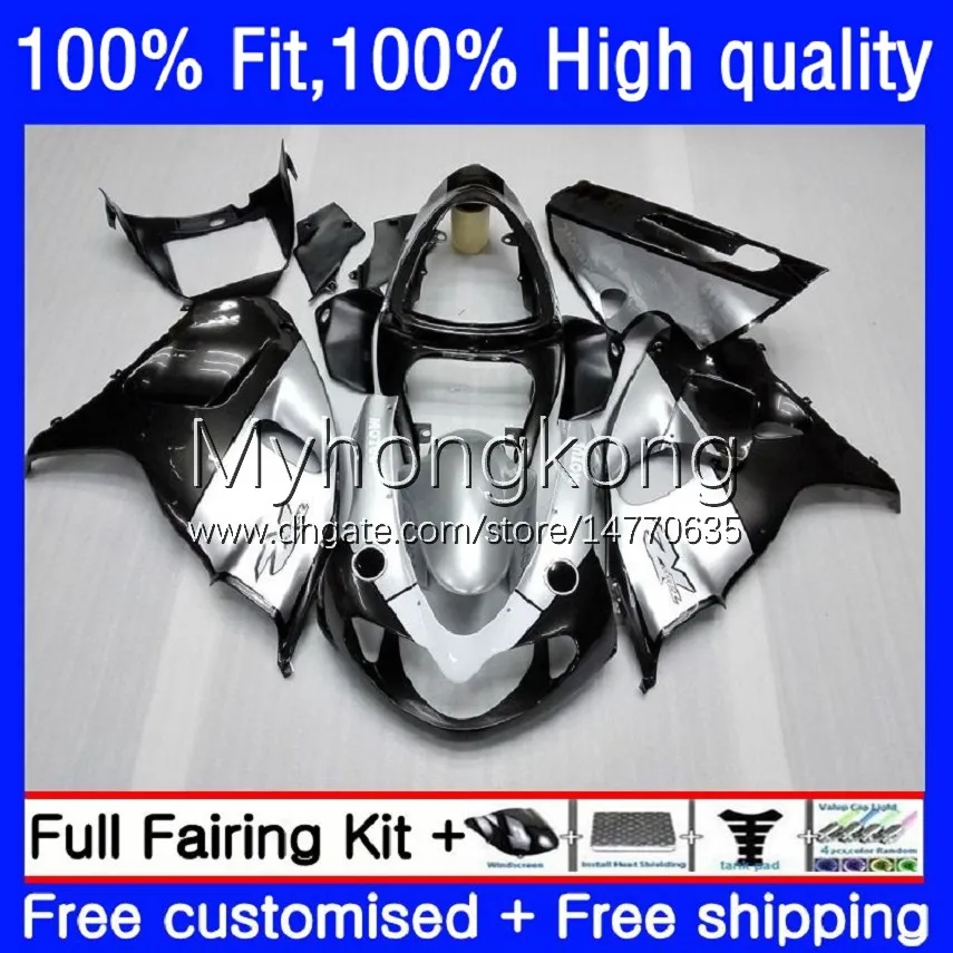 Injection Mold Fairings For SUZUKI SRAD TL1000 TL 1000 Silver black R 1000R 98-03 Bodywork 30No.8 TL1000R 98 99 00 01 02 03 TL-1000R 1998 1999 2000 2001 2002 2003 OEM Body