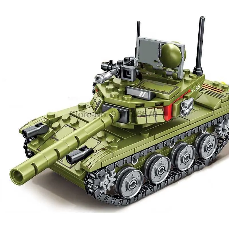 SEMBO Military Series Reloaded Type 85 Main Battle Tank Building Blocks