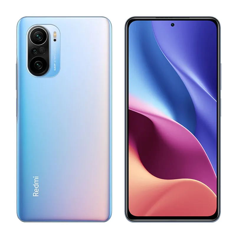 オリジナルXiaomi Redmi K40 Pro 5G携帯電話8GB RAM 128GB 256GB ROM Snapdragon 888 Android 6.67 "AMOLED FULL SCREEN 64.0MP NFC IP53 FACE ID指紋スマート携帯電話