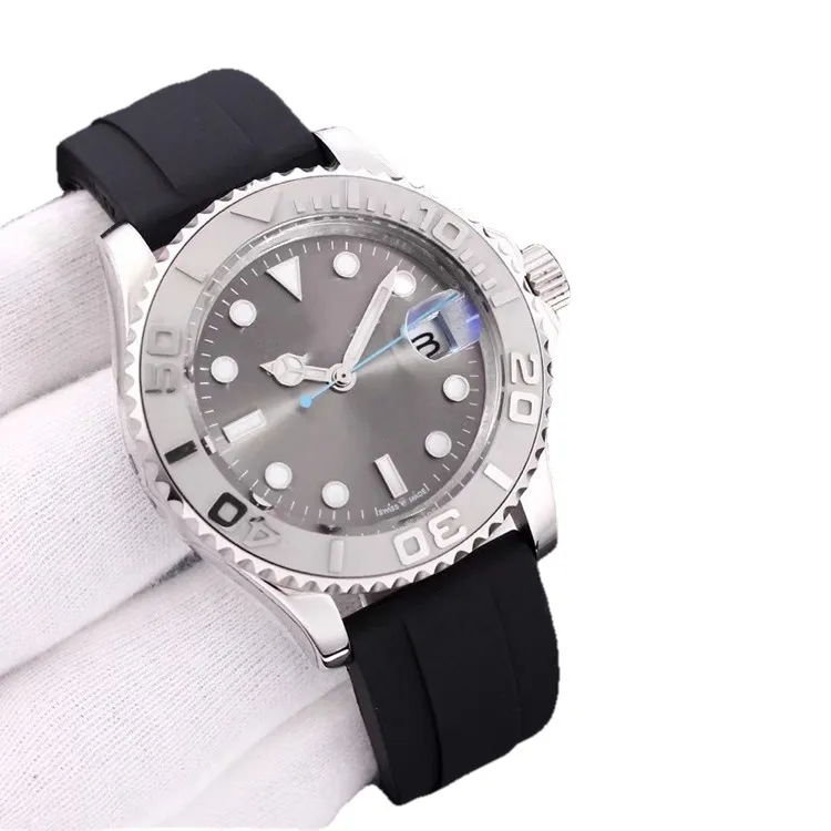 2023 Local warehouse new With Box mens watches 40mm Mechanical automatic watch Ceramic bezel Sapphire master sports watch Glide buckle 2813