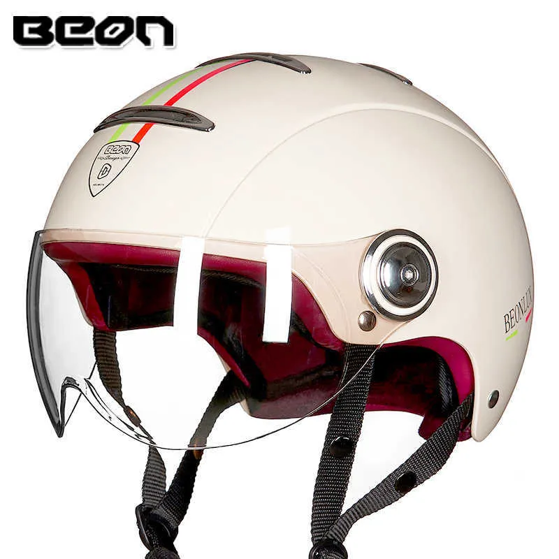 Acquistare B \u0026 B BEON Scooter Casco Moto Mezza Faccia Vintage Casco Moto  Casque Casco Motocicleta Capacete Vespa Caschi Leggeri Q0630 Economico |  Consegna Veloce E Qualità | It.Dhgate