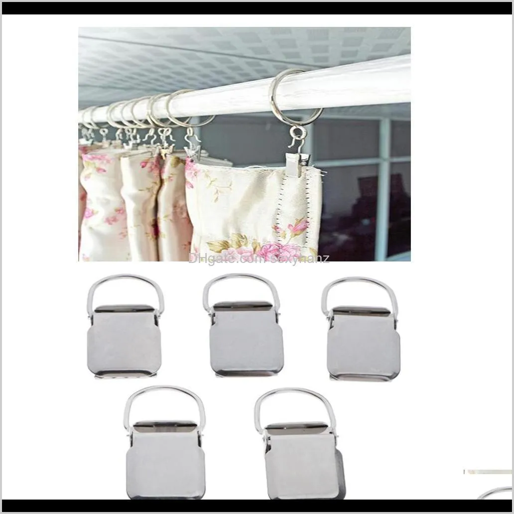 5pcs pacifier suspender holder clip strap clips diy sewing craft 25mm width