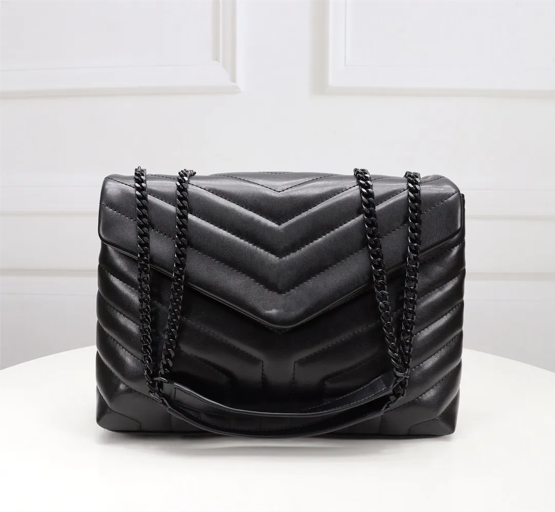 Kvinnor Luxurys designers väskor äkta läder messenger crossbody kedja axel väska kvinna handväska nyckel kort plånbok handväska totes ryggsäck