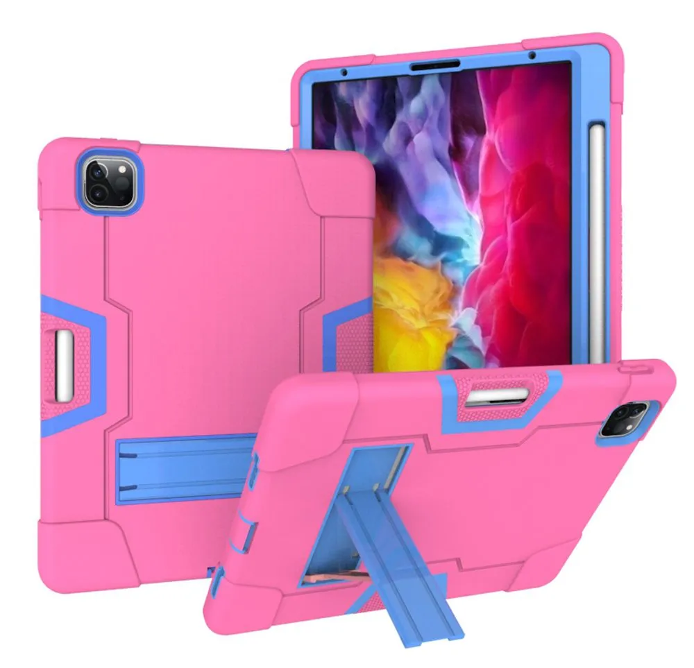 Save Big on Bulk Ipad Pro Case Rugged Case For IPad Pro Heavy  Duty Shockproof Protective Cover With Kickstand And Pencil Holder, Ideal - Main Image