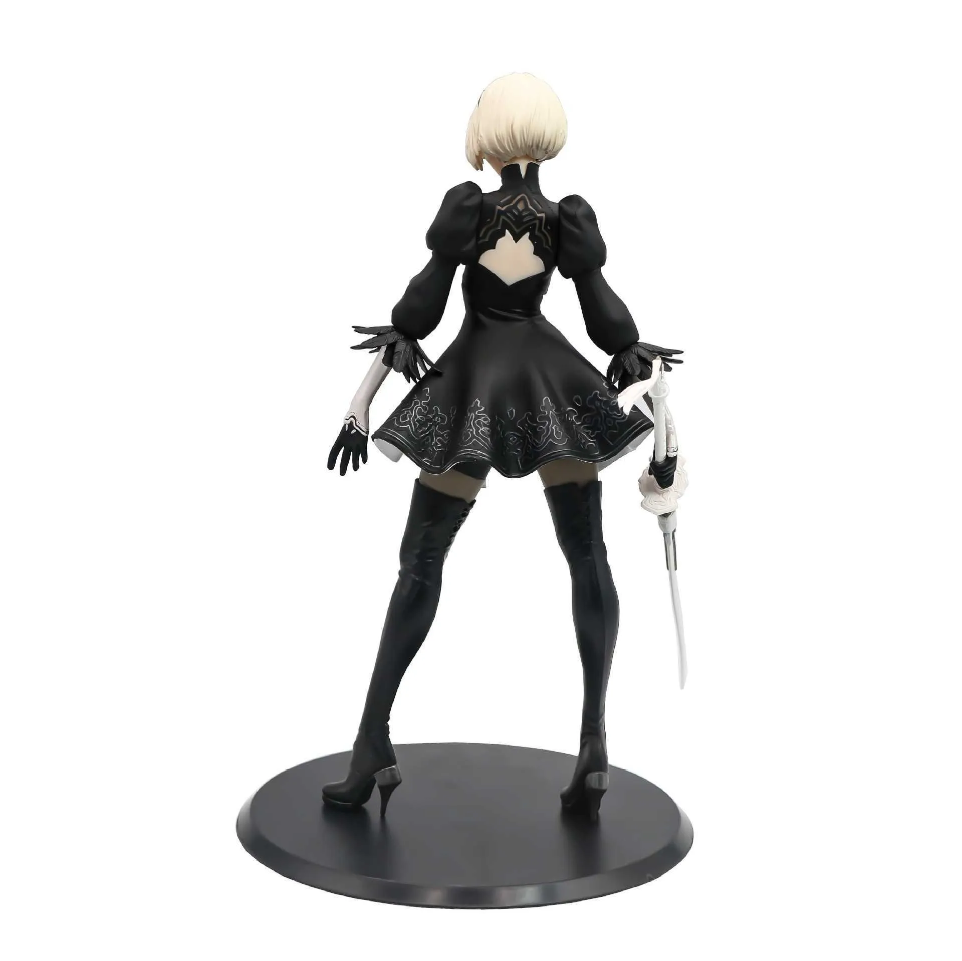 28 cm anime gra Nier Automata 2B Yorha nr 2 typ B Figura PCV Model Zabawki Brinquedos