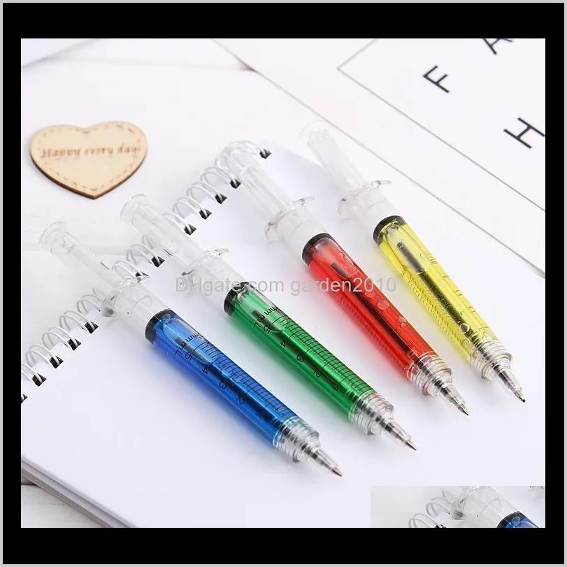 novelty syringe ballpoint pen fashion student pens promotional gifts pen for hospital medical nurse doctor w7168