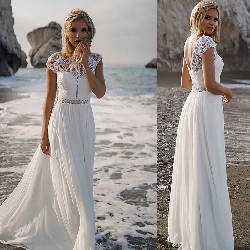 Eightree Beach Wedding Dress Boho vestido de noiva Bohemian Lace