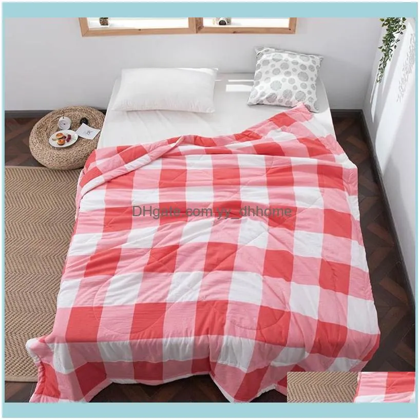 Papa&Mima Thin Quilt Quilted Throws Blanket Comforter1