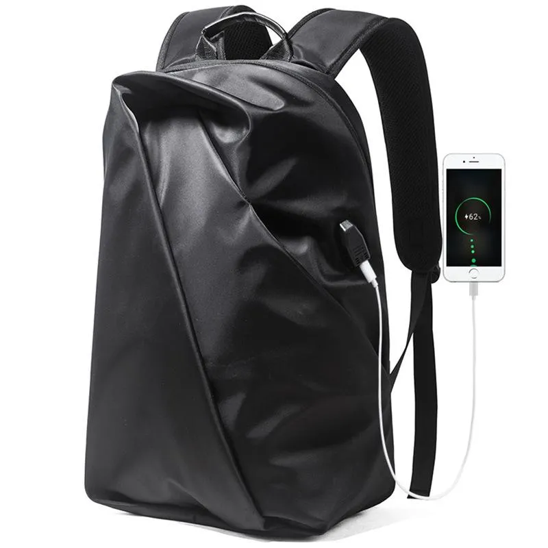 Backpack de alta qualidade laptop de 14 polegadas homens impermeáveis ​​mochilas multifuncionais masculino carregando viagens de viagem mochila