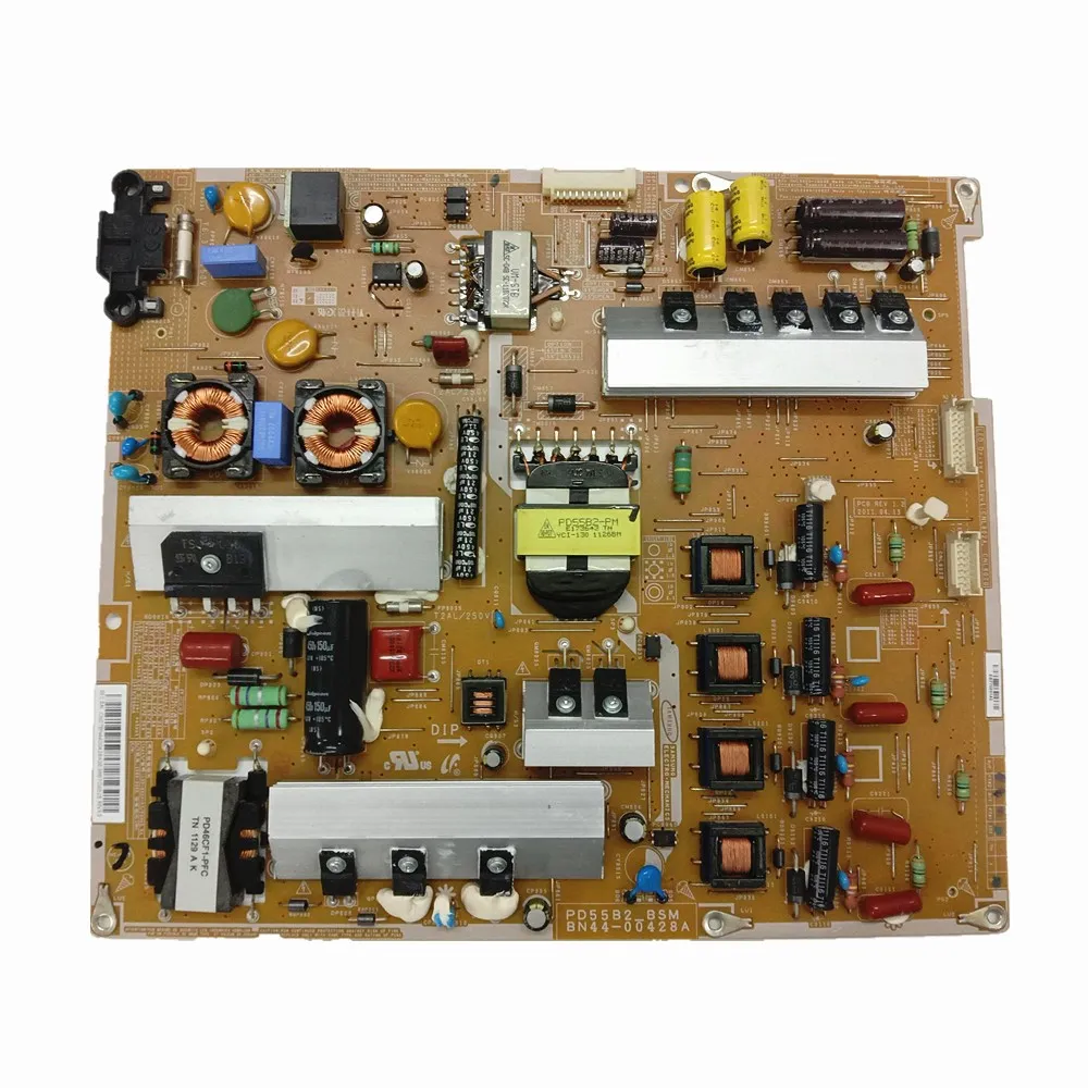 Original LCD-skärm Strömförsörjning TV-kort PCB-enhet BN44-00428A / B PD55B2-BSM för Samsung UA55D8000YJ UA55D7000LJ UA55D6400UJ