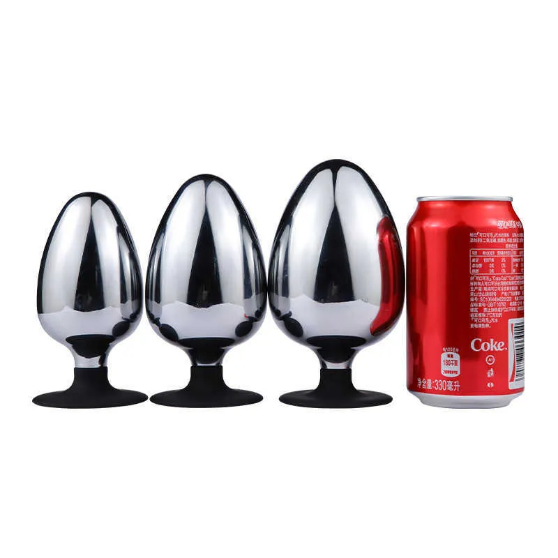 discrete anal plug CENTEREL 3 Pcs anal plug Luxury Jewelry Design Anal Butt Plug-Black main image 1