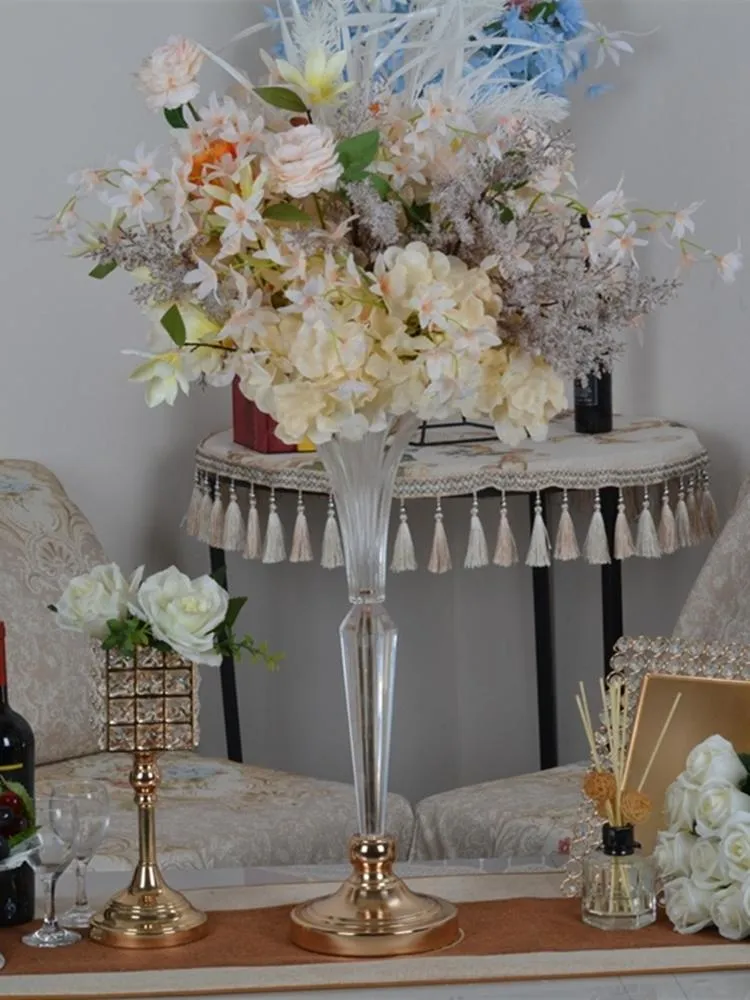 オンラインストア 花瓶10pcs ロットメタルアクリルフラワースタンド結婚式センターピースイベントロードリード家の装飾テーブルの配置 新作 新品 Www Care7 Org