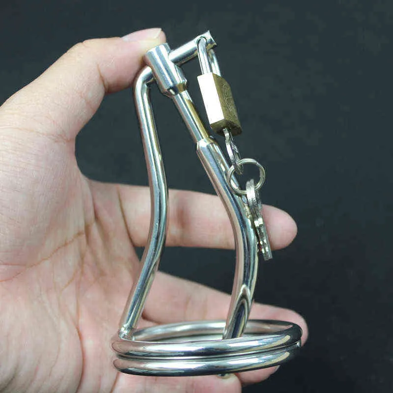 NXYCockrings kuisheid urethrale klinkende staaf met penis ring urethra wand afsluitbaar speelgoed roestvrij staal seks voor mannen G25 1124