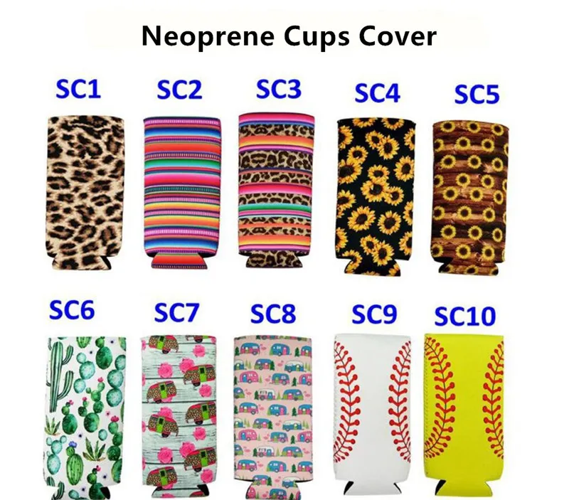 Summer Popular Insulation Cans Case/ Coke Cup Cover can be Folded, Washable, Durable and not Deformed