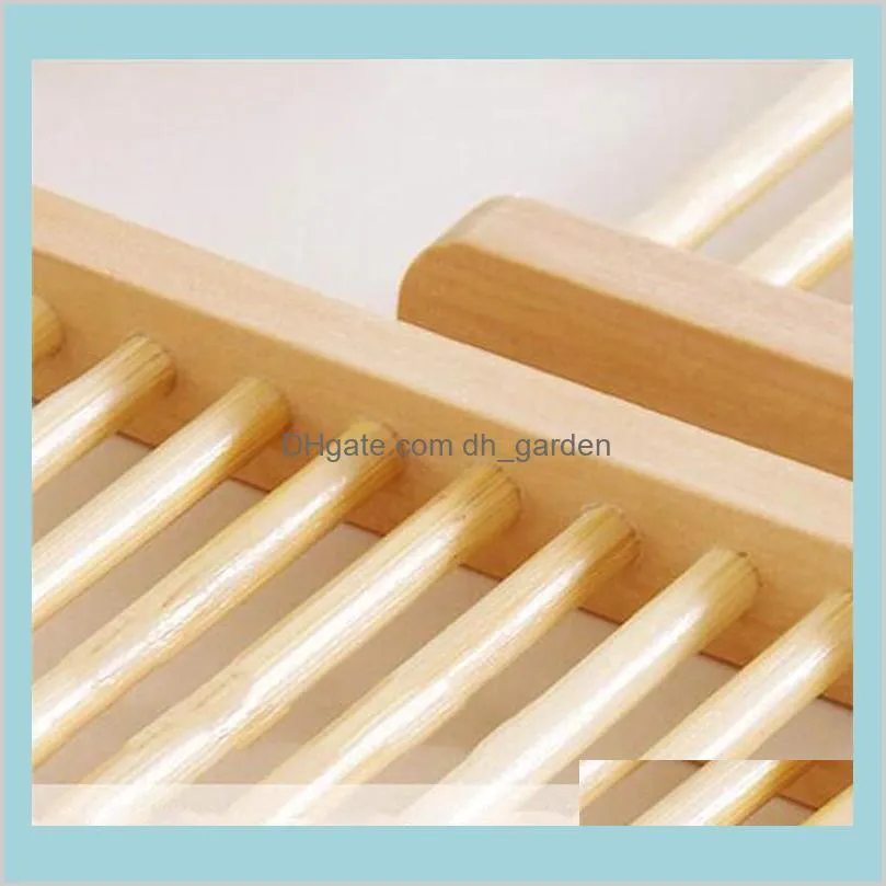 100PCS Natural Bamboo Trays Wholesale Wooden