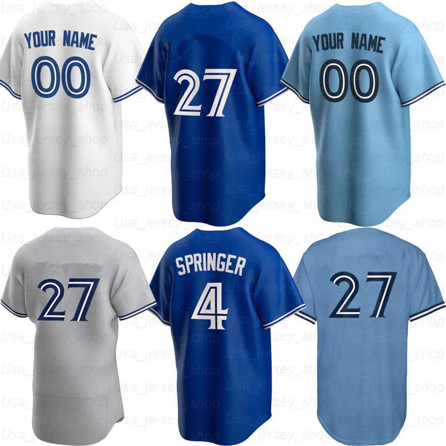 Camisetas de Toronto 15 Randal Grichuk 3 Brandon Drury 32 Dave 12 Roberto Alomar 13 Lourdes Gurriel Jr. 42 Jackie Robinson