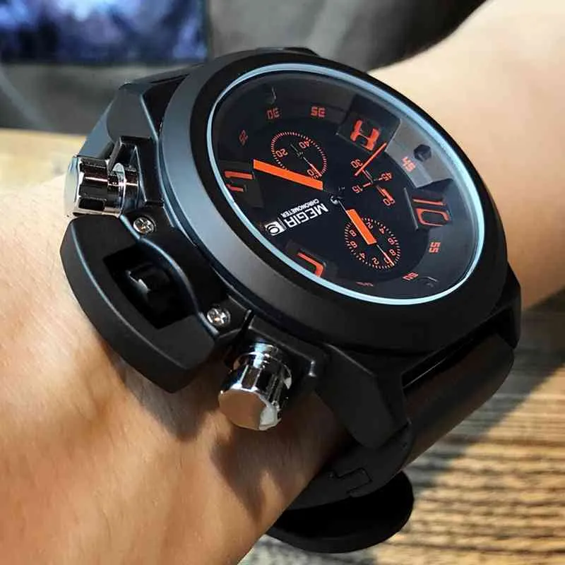 Megir Relogio Masculino 210407 2 132 DHgate