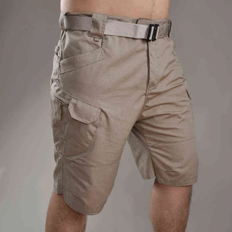 2021 amélioré imperméable hommes tactique Shorts randonnée en plein air Cargo chasse Shorts Ripstop décontracté multi-poches court H1206