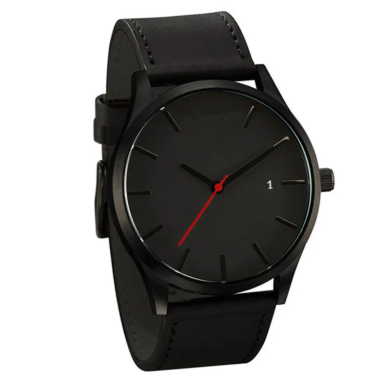 Heren Kijk 40 mm Ultra-dunne modeman polshorloge casual klassieke stijl boetiek polsband voor vriendje cadeau heren polshorloges Montre de luxe